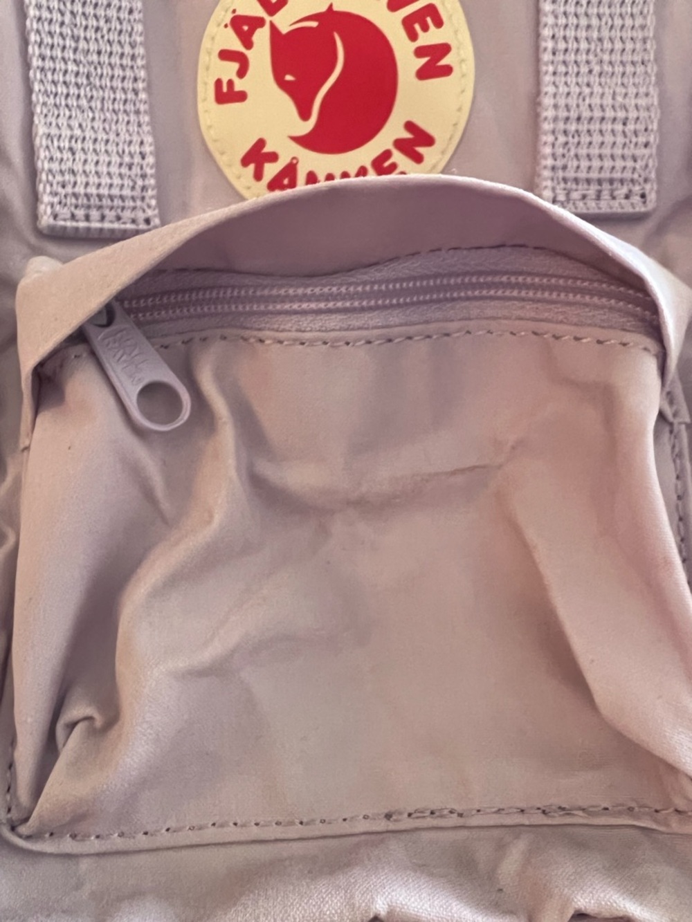 FJÄLLRÄVEN KÅNKEN Mini Backpack Lavender Crossbody Travel Bag - Picture 9 of 11